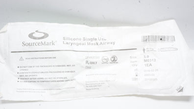 SourceMark M0312 Silicone Laryngeal Mask Airway Size 3.0 (x)